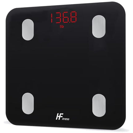 MājasMode HFitness ķermeņa tauku svari 19x ķermeņa datu analīze iOS un Android lietotne Viedie digitālie vannas istabas svari Personīgie ķermeņa svari Ķmi mērītājs BMI Bluetooth