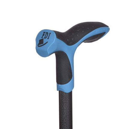 Antar Soft Step zils alumīnija FDI Soft Step pastaigu spieķis, zils, 360 g