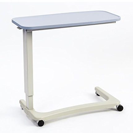 NRS Healthcare NRS EasyLift virsgultas/virskrēsla galdiņš, moderns, zils, N43577, regulējams augstums - izliekta ratiņkrēsla pamatne