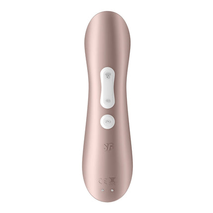 Apmierinātājs Pro 2 Plus | Rozā zelts | Vibrators un klitora stimulācija sievietēm | ekstrēmas seksa rotaļlietas | Piesūceknis un vibrators | Erotisks spiediena viļņu vibrators viņai | spēcīgs un kluss