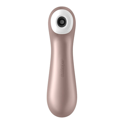 Apmierinātājs Pro 2 Plus | Rozā zelts | Vibrators un klitora stimulācija sievietēm | ekstrēmas seksa rotaļlietas | Piesūceknis un vibrators | Erotisks spiediena viļņu vibrators viņai | spēcīgs un kluss