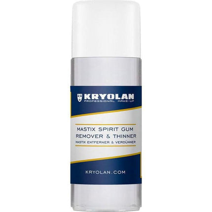 Kryolan Mastix Remover and Thinner 50 ml - droši noņem mastiku no ādas - ideāli piemērots teātrim, filmām, Helovīnam, LARP un grima māksliniekiem