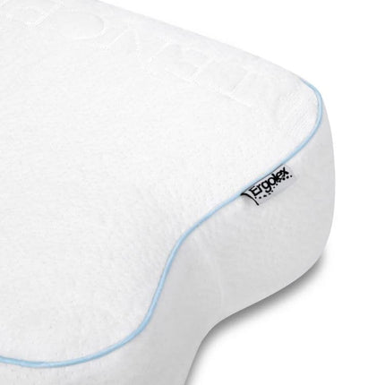 Ergolex ergonomiskais ortopēdiskais spilvens | Kakla spilvens/galvas spilvens kakla sāpēm | Atmiņas putu spilvens gulētājiem uz sāniem, muguras un vēdera | Miega spilvens/spilvens vīriešiem un sievietēm