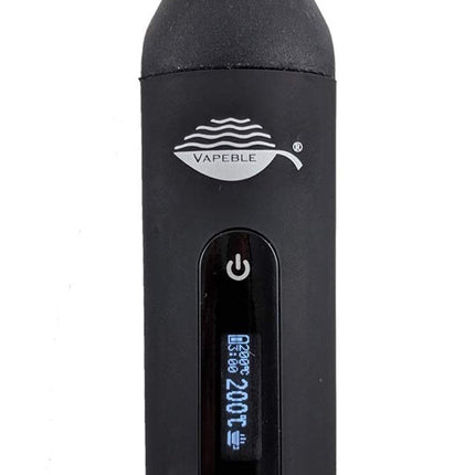 Vaporizer Vapeble Nebel - Vaporizer ar stikla iemutni, OLED displeju un bezpakāpju temperatūras kontroli, rada supervaporu no sveķainiem augiem