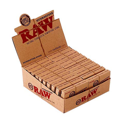 RAW Hydrostone keramikas akmens tabakas mitrinātājs no terakotas 5 x RAW Hydrostone