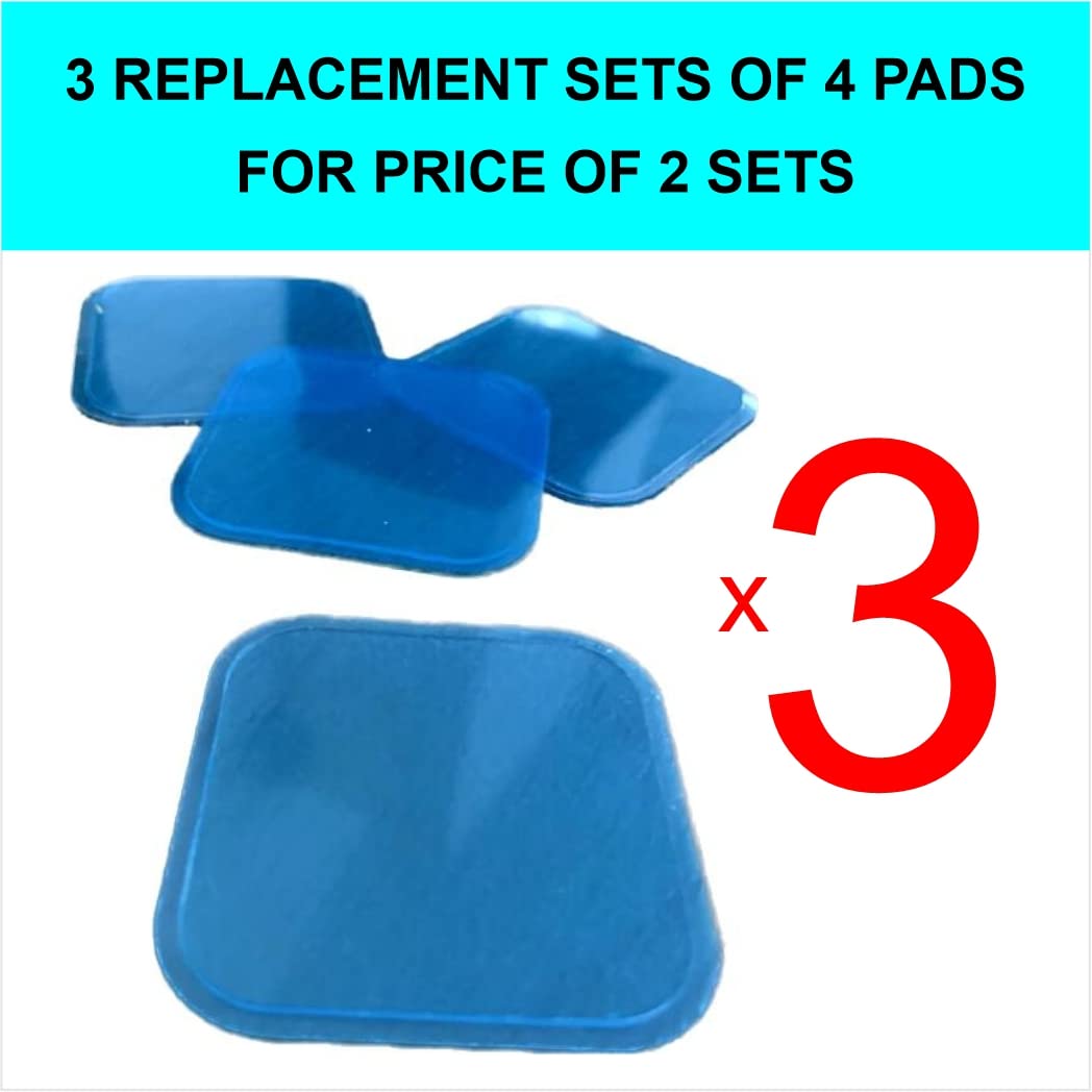 3 Ersatzsets (12 Stück) Gel Pads Tenspad Silver saderīgi ar Beurer EM 59 Heat Geräten. Sparen Sie bis zu 30% des Preises