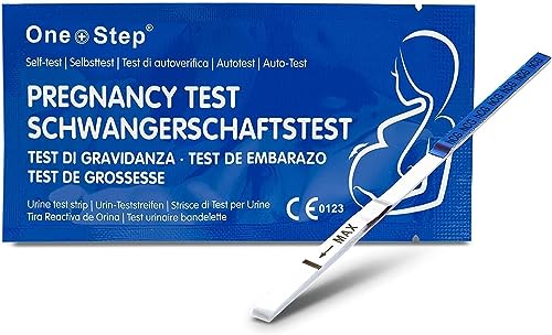 50 x One+Step Blue Line īpaši jutīgie grūtniecības testi - agrīna grūtniecības tests