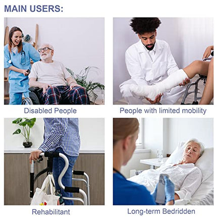 Aoleytech pārneses jostas pacientu pārneses josta senioriem, droša, izturīga pārneses jostas stropes, pārvietošanas palīglīdzeklis, pārvietojama josta, stāvēšanas palīglīdzeklis vecāka gadagājuma cilvēkiem