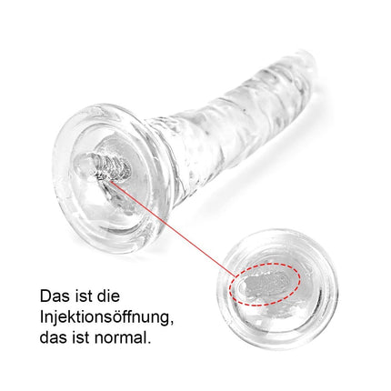 Caurspīdīgs dildo komplekts ar piesūcekni - reālistiski anālie dildo vīriešiem 3 izmēros (mazs, liels, milzīgs) - lieliski piemēroti gan iesācējiem, gan pieredzējušiem lietotājiem