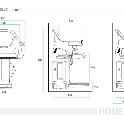 taisns kāpņu pacēlājs - līdz 5 m garumā - lietošanai iekštelpās - HomeGlide no Pflanz-Homelift