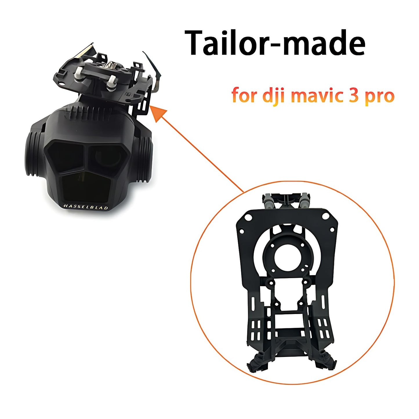 ZWLLKJGS amortizatora plates Gimbal vibrācijas slāpēšanas stiprinājumi Dji Mavic 3 Pro montāžas remonta daļai Dronu piederumiem
