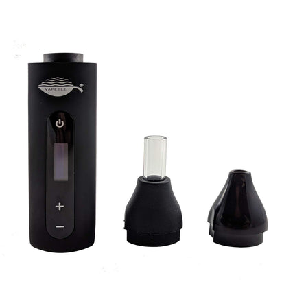 Vaporizer Vapeble Nebel - Vaporizer ar stikla iemutni, OLED displeju un bezpakāpju temperatūras kontroli, rada supervaporu no sveķainiem augiem