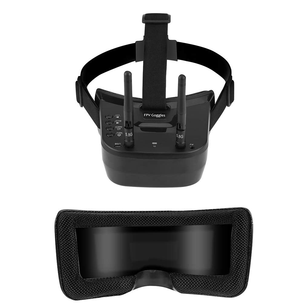 5.8GHz FPV brilles, Arris VR-009 video austiņas 5.8G 40CH HD 3'' LCD displejs Mini FPV brilles FPV kvadrokopteru droniem - RC detaļas un aksesuāri