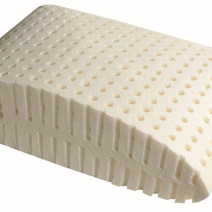 Evergreenweb ergonomisks kakla atbalsta spilvens 40x80 h9 cm, izgatavots no lateksa, ar serdi, kas izgatavota no 100% ortopēdiskā lateksa, un spilvendrānu, alvejas spilvenu, kakla spilvenu