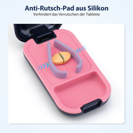 Opret tablešu sadalītājs mazām tabletēm un lielām tabletēm, tablešu griezējs tablešu sadalītājs tablešu sadalītājs tablešu sadalītājs tablešu griezējs tablešu sadalītājs tablešu griezējs uz pusēm un ceturtdaļām