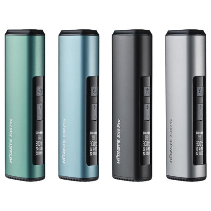 HI TASTE E40 Pro tabakas sildītājs, kas saderīgs ar IQOS ILUMA TEREA, lieliska garša, 3200 mAh liela baterija, žāvēšanas funkcija, dzidrs OLED displejs, metāla apdare (metāla melna)