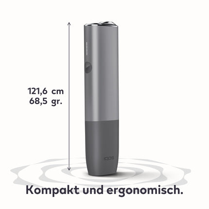 IQOS ILUMA ONE komplekts oļu pelēkā krāsā - tabakas sildītājs (5 krāsās) - TEREA tabakas nūjiņām - mūsu labākā alternatīva cigaretēm