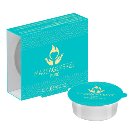 ICE masāžas svece ar juteklisku aromātu | Dabīgas sastāvdaļas erotiskajām masāžām | Kopjoša formula, kas ideāli piemērota kā dāvana | 15 ml