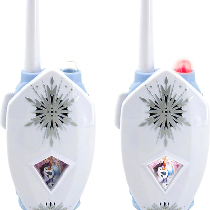 Disney Ledus sirds 2 rāciju komplekts bērniem; 2 rotaļu radioaparāti - eKids FR-212 + Duracell Optimum AAA baterijas, 8 gab., līdz pat 100% papildu jauda vai papildu veiktspēja