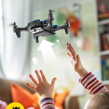 DEERC D20 ar kameru, kvadrokopters ar FPV 720P pārraidi, vadība ar telefonu, mobilais, trajektorija, ātrgaitas, mini drons ar kameru, bērniem, C0