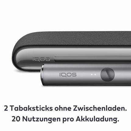 IQOS ILUMA komplekts oļu pelēkā krāsā - tabakas sildītājs (5 krāsās) - TEREA tabakas nūjiņām - mūsu labākā alternatīva cigaretēm
