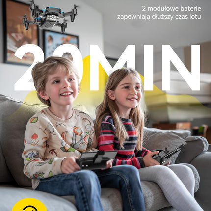 DEERC D20 ar kameru, kvadrokopters ar FPV 720P pārraidi, vadība ar telefonu, mobilais, trajektorija, ātrgaitas, mini drons ar kameru, bērniem, C0