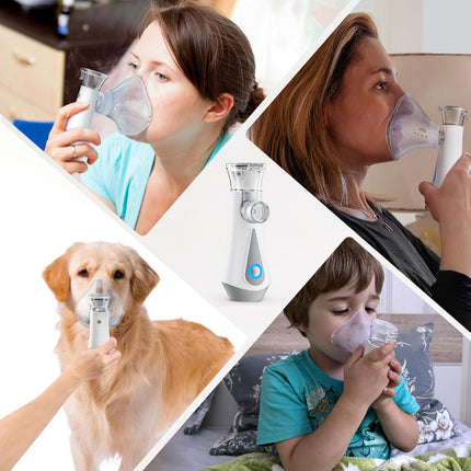 Inhalators, JOSSIS īpaši kluss inhalators pieaugušajiem un bērniem, daļiņu izmērs 1–5 µm, regulējama aerosola migla, uzlādējams inhalators
