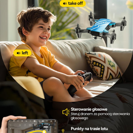 DEERC D20 ar kameru, kvadrokopters ar FPV 720P pārraidi, vadība ar telefonu, mobilais, trajektorija, ātrgaitas, mini drons ar kameru, bērniem, C0