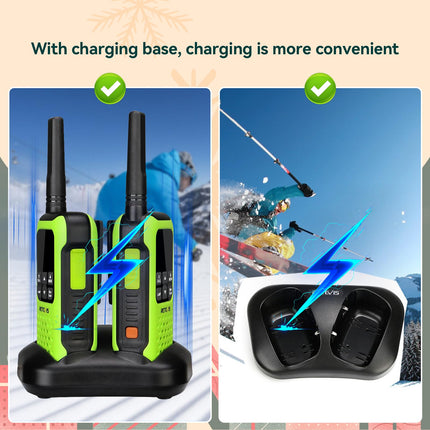 Retevis RT649P Walkie Talkie,Schweben Wasserdichter IP67 Funkgerät,PMR 446 Lizenzfrei,16 Kanäle,SOS-Alarm,LED-Fackel, Walkie Talkies für Surfen Rettung die Nothilfe Kajak Angeln Jagd Sommer(2Er)