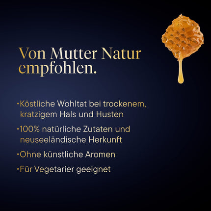Manuka Health - pastilas ar propolisu un Manuka medu MGO 400+ (100 g) - 100% tīras no Jaunzēlandes ar sertificētu metilglioksāla saturu