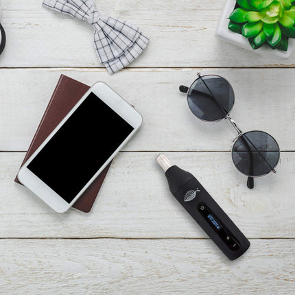 Vaporizer Vapeble Nebel - Vaporizer ar stikla iemutni, OLED displeju un bezpakāpju temperatūras kontroli, rada supervaporu no sveķainiem augiem