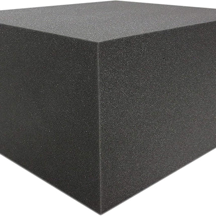 Dibapur® ortopēdiskais starpskriemeļu disku kubs antracīta/melnā krāsā (bez pārvalka) 40x37x33 cm pakāpienu balsts pakāpienu balsta kubs pakāpienu gulta rehabilitācijai ortopēdisks stājas spilvens pozicionēšanas spilvens pakāpienu balsts