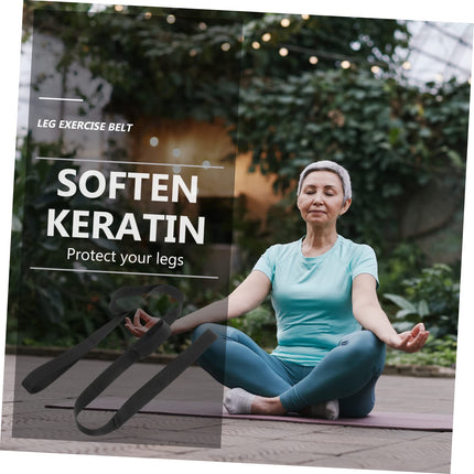 KOMBIUDA kāju pacelšanas siksna senioriem Praktisks kāju palīgs treniņiem un fitnesam Stabils un izturīgs stiepšanās un lokanības nodrošināšanai Daudzpusīgi lietojams stingriem vingrinājumiem