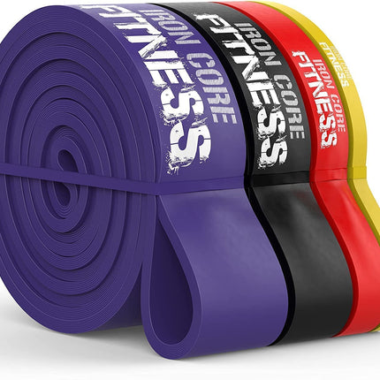 4 Set Widerstandsbänder Krafttraining, Pull Up Band, Klimmzugband, Widerstandsband, Fitnessbänder Klimmzug, Trainingsband, Gymnastikband, Fitnessband, Sport Bänder, Klimmzughilfe, Qualität Klimmzug