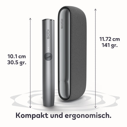 IQOS ILUMA komplekts oļu pelēkā krāsā - tabakas sildītājs (5 krāsās) - TEREA tabakas nūjiņām - mūsu labākā alternatīva cigaretēm