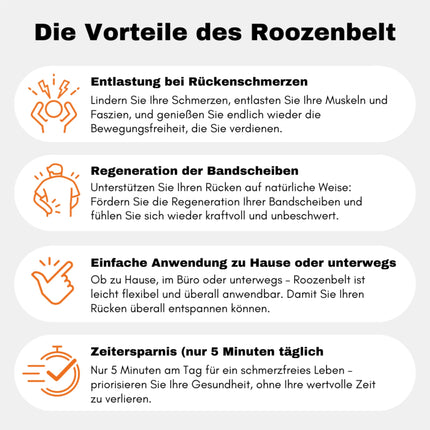 ROOZENBELT muguras stiepšanas josta – efektīvi mazina muguras sāpes – starpskriemeļu diskiem, mugurkaulam un muguras muskuļiem – izstrādājis sertificēts fizioterapeits Ēriks Rūzendāls