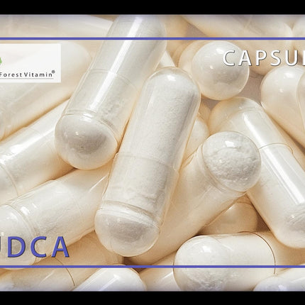 TUDCA - Meža vitamīns TUDCA 250 mg kapsulas - Tauroursodeoksiholskābe - Super aknu atbalsts - Veselība un skaistums (60)
