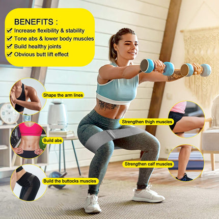 Pretestības lentes, fitnesa lentes, gurnu pretestības lentu komplekts ar spēcīgu elastību, stiepes izturību, neslīdoša treniņu lente, gurniem, kājām, pilates, jogai, spēka treniņiem
