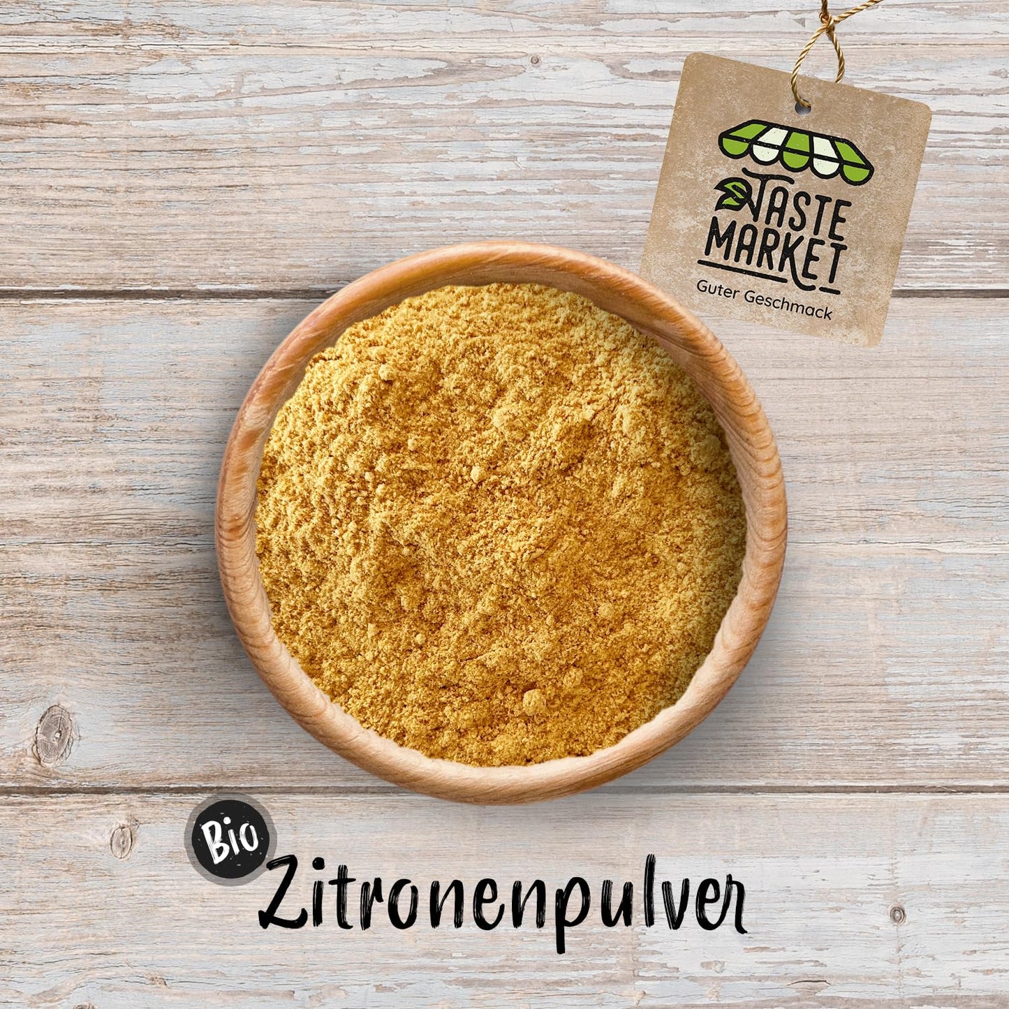 50 g bioloģiskā citronu pulvera | 100% bioloģiski citroni | Augļu pulveris | bez piedevām | Bioloģiskā lauksaimniecība | Garšu tirgus