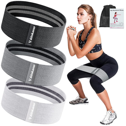 Pretestības lentes, fitnesa lentes, gurnu pretestības lentu komplekts ar spēcīgu elastību, stiepes izturību, neslīdoša treniņu lente, gurniem, kājām, pilates, jogai, spēka treniņiem