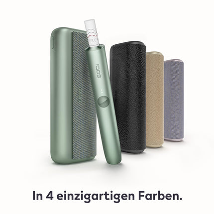 IQOS ILUMA PRIME komplekts nefrīta zaļā krāsā — tabakas sildītājs — (pieejams 2 krāsās) — TEREA tabakas nūjiņām — mūsu labākā alternatīva cigaretēm
