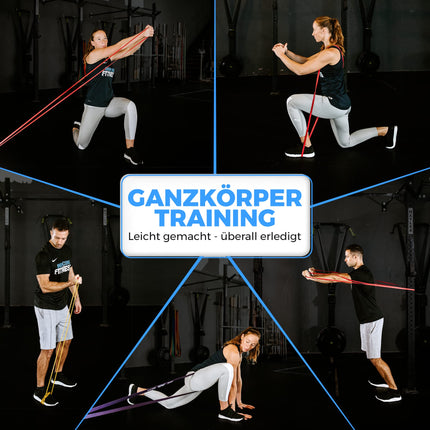 4 Set Widerstandsbänder Krafttraining, Pull Up Band, Klimmzugband, Widerstandsband, Fitnessbänder Klimmzug, Trainingsband, Gymnastikband, Fitnessband, Sport Bänder, Klimmzughilfe, Qualität Klimmzug