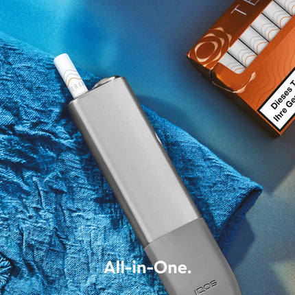 IQOS ILUMA ONE komplekts oļu pelēkā krāsā - tabakas sildītājs (5 krāsās) - TEREA tabakas nūjiņām - mūsu labākā alternatīva cigaretēm