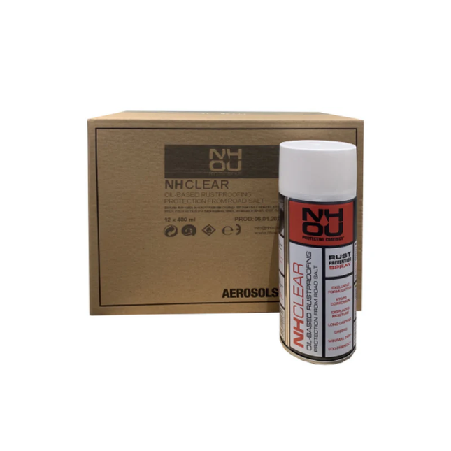 NHOU Transparent Ölbeschichtung Rostschutz, 12 x 400ml