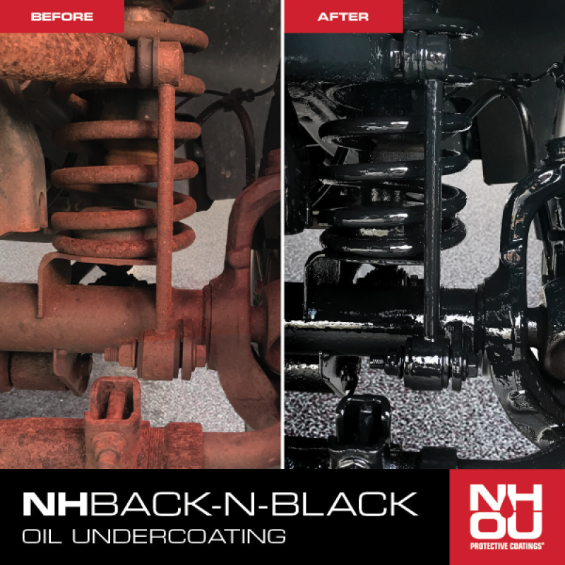 NHOU® Back N Black Oil Coating