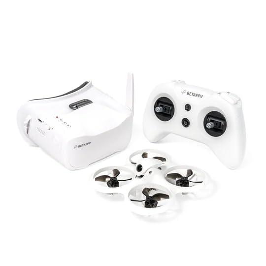 BETAFPV Cetus X FPV komplekts ar Cetus FC, pozīcijas noturēšanas funkcija/3 lidojuma režīmi ar TX/DVR brillēm FPV iesācēju lidojumiem telpās un ārā, FPV simulators/DVR ierakstīšana/BETAFPV konfiguratora atbalsts, 2S RTF komplekts