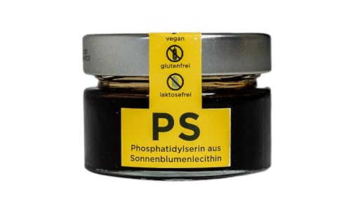 75 g šķidra fosfatidilserīna (PS) no saulespuķu lecitīna (kortizola līmeņa pazemināšanai)