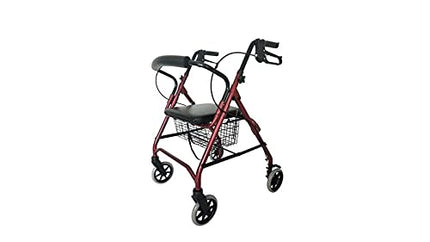 Smart A060 Prim rullis, 40 cm plats, stāvbremzes, metāla grozs