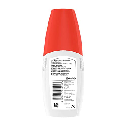 Autan Family Care pumpja aerosols pret odiem ģimenei, ar alveju, 100 ml