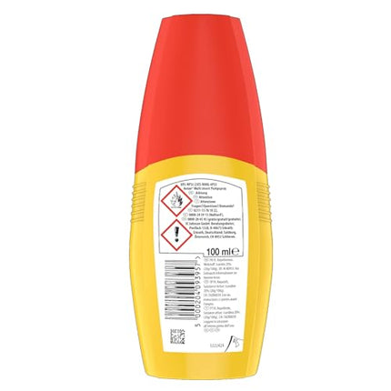 Autan daudzfunkcionālais kukaiņu atbaidīšanas pumpis, aizsardzība pret dažādiem kukaiņiem pret odiem, mušām un ērcēm, 1 iepakojums (1 x 100 ml)